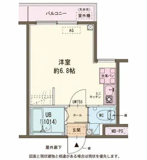 エレガンス17【2階】の間取り