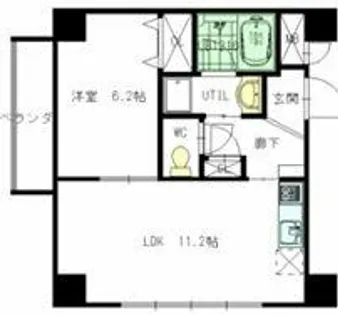 ショコラ【3階】の間取り