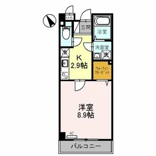 ジョイーレ【1階】の間取り