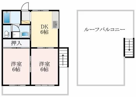 大阪府堺市東区大美野【マンション】の間取り