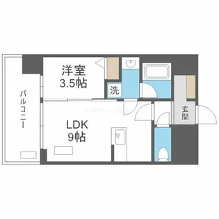エル・セレーノ新大阪北【10階】の間取り