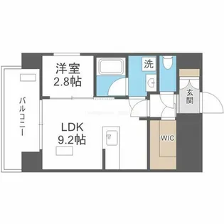 エル・セレーノ新大阪北【2階】の間取り