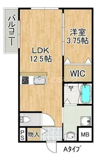 フェリーチェラテ【1階】の間取り