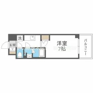 コンフォリア新大阪宮原Q【9階】の間取り
