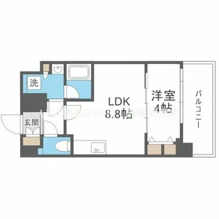 スプランディッドⅦ【7階】の間取り