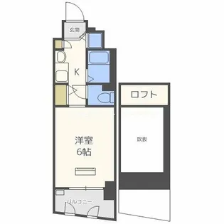 エステムコート新大阪IIIステーションプラザ【3階】の間取り