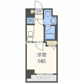 セイワパレス東三国駅前【9階】の間取り