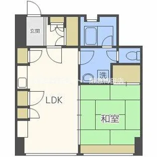 グランヴィ新大阪【5階】の間取り