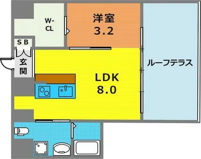 ザ・コッチ神戸【10階】の間取り