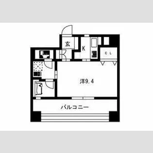 ES-Grande江坂公園【3階】の間取り