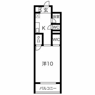 コージーコートYODOI-II【4階】の間取り