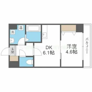 ハイムラポールPart XIII【5階】の間取り