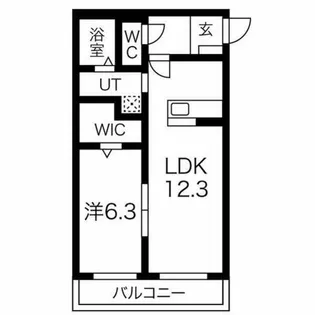 ひだまりマンション【505号室】の間取り