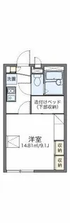 レオパレスレインボー【1階】の間取り
