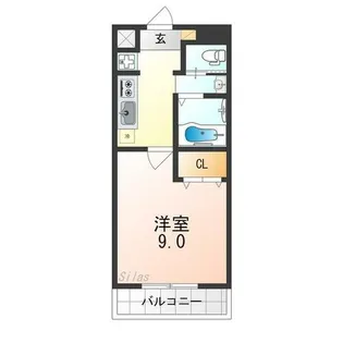 Feliz高石【1階】の間取り