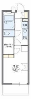 レオパレス大和【302号室】の間取り