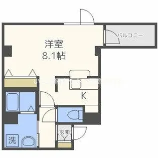 Lumbini桜塚【2階】の間取り