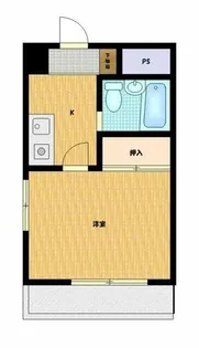 ユトリロジョイ【105号室】の間取り