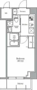 エルプレイス千里中央【707号室】の間取り