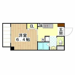 みおつくし西梅田IV【9階】の間取り