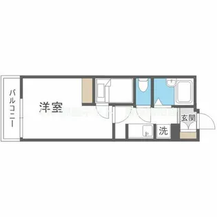 レジデンスローズ【2階】の間取り