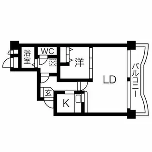 カルム緑地公園V【3階】の間取り