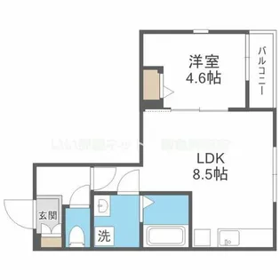 メゾンみけ【3階】の間取り
