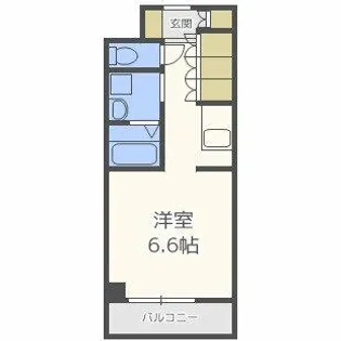 アークアベニュー梅田北【2階】の間取り
