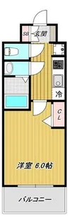 プレサンス神戸長田マリエント【3階】の間取り