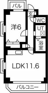 Centry K IV【301号室】の間取り
