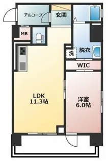 セジュール小牧【304号室】の間取り