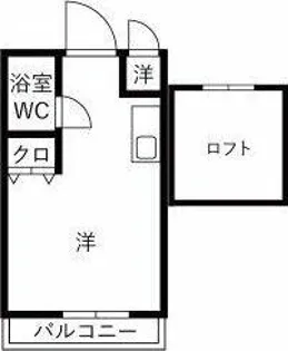 オレンジハウス【1階】の間取り