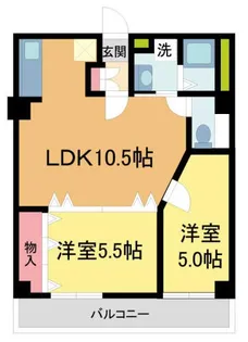 リーストラクチャー西宮北口【303号室】の間取り