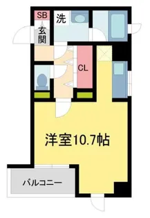 TSURUGI【3階】の間取り