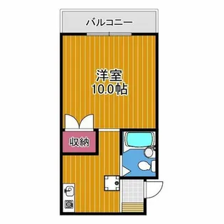 リバーサイド小車1号棟【1階】の間取り