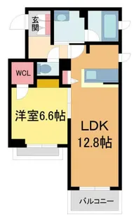 Casa Duo 住吉【101号室】の間取り