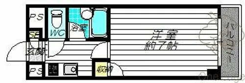 メゾンコウエイ【4階】の間取り