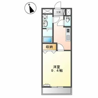 エスポア 井ノ口【1階】の間取り