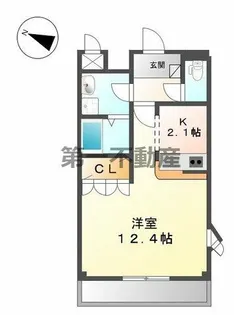 ウィンドヒル【2階】の間取り