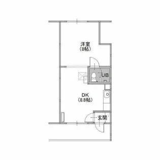 第二憩荘【202号室】の間取り