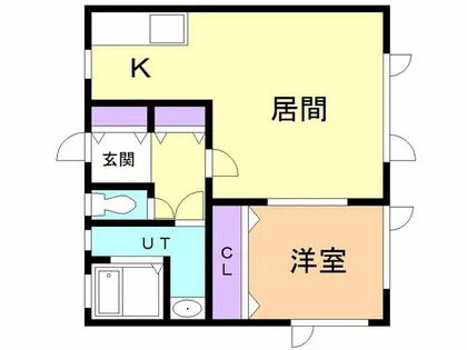 セジュール弐番館【102号室】の間取り