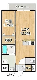 フェリーチェラテ【1階】の間取り