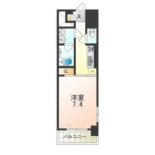 アルモニー中もず【2階】の間取り