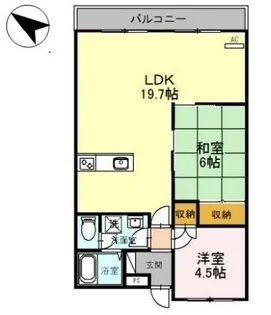 サンコミュニティ【4階】の間取り