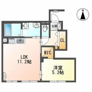 サンレオーネ【103号室】の間取り