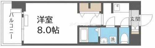 サムティ福島NORTH【3階】の間取り