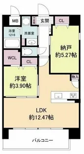 LiveCasa関目【2階】の間取り