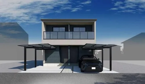 滋賀県大津市大萱3丁目【テラスハウス】の外観