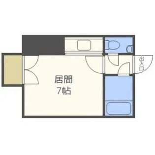 レ・クレージュ【2階】の間取り