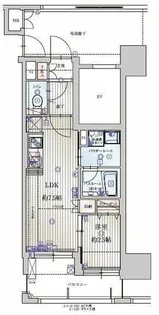 アクタス薬院テラス【1302号室】の間取り